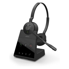 Jabra Engage 65 Auriculares Diadema Estéreo Inalámbricos para Oficina/Call Center, 83g, Bluetooth, USB-C, 13h Batería, Certificado para Microsoft & Zoom