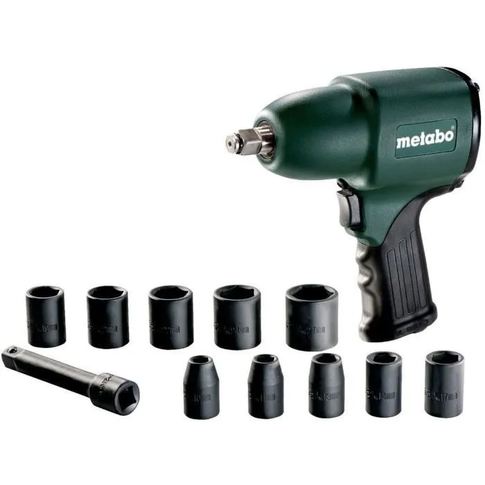 Metabo DSSW 360 Set 1/2 Caja destornillador de impacto de aire comprimido Metabo DSSW 360 Set 1/2 Caja destornillador de impacto de aire comprimido