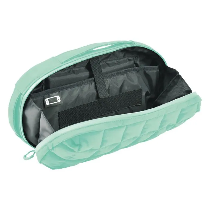 Hori AACAZ67167 Estuche Acolchado de Transporte para Nintendo Switch 2 - Verde Acogedor