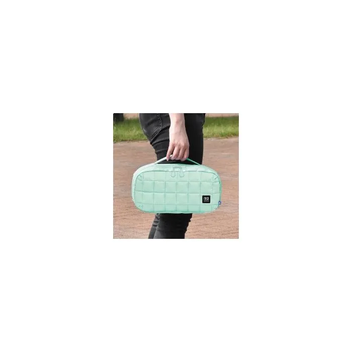 Hori AACAZ67167 Estuche Acolchado de Transporte para Nintendo Switch 2 - Verde Acogedor