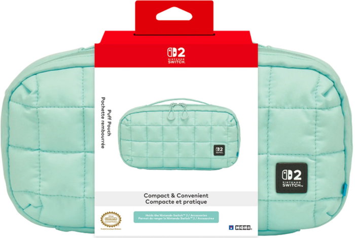 Hori Estuche de transporte acolchado Cozy Green para Nintendo Switch 2