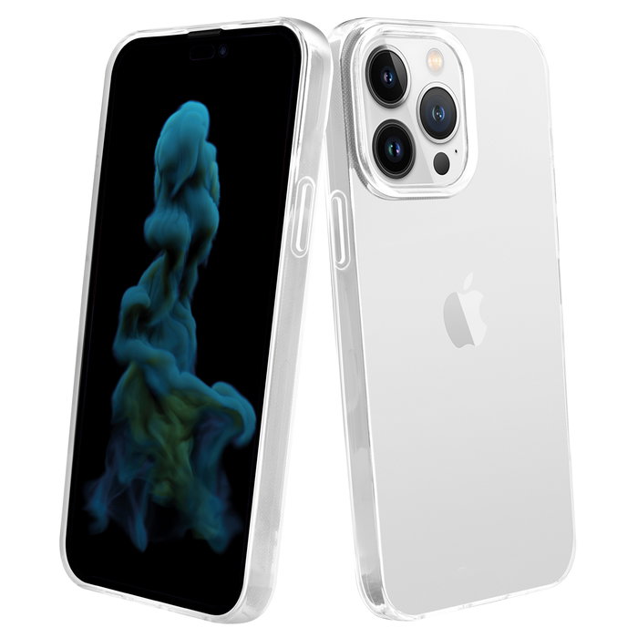 Myway Funda Transparente TPU para iPhone 14 Pro Max, Protección Antigolpes, Fina y Ligera, Carcasa Compatible