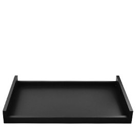 Alexalo Bandeja Room Service de Madera con Acabado Wengue - 60x40 cm