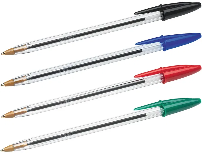 Bic Boligrafo Cristal Mega Tubo 16+4 Unidades Colores Surtidos 8 Azul / 5 Negro / 4 Rojo / 3 Verde