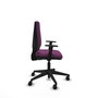 PIQUERAS Y CRESPO Silla de oficina Elche Morada con Brazos 1D