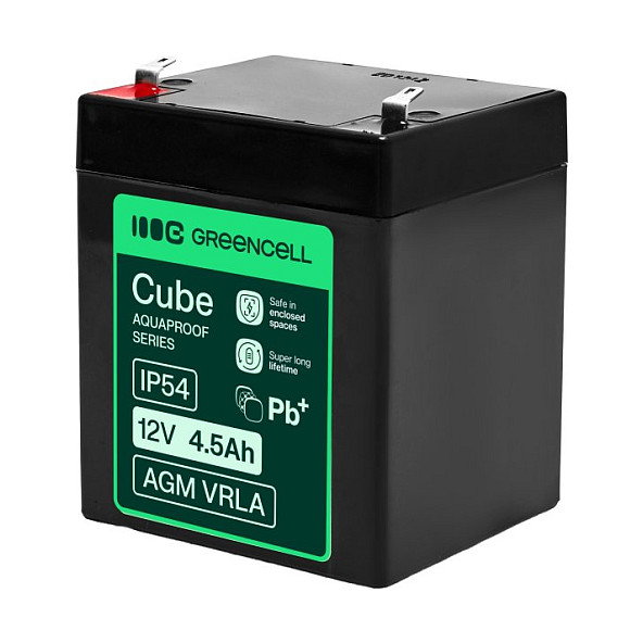 Green Cell Batería AGM12V4-5AH-H 12V 4,5Ah Green Cell Batería AGM12V4-5AH-H 12V 4,5Ah