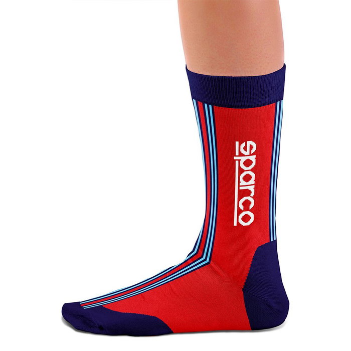 Sparco S099145MRRSBMN2 Calcetines Diseño Martini Racing Talla 41-46 Rojo-Azul Marino Sparco S099145MRRSBMN2 Calcetines Diseño Martini Racing Talla 41-46 Rojo-Azul Marino
