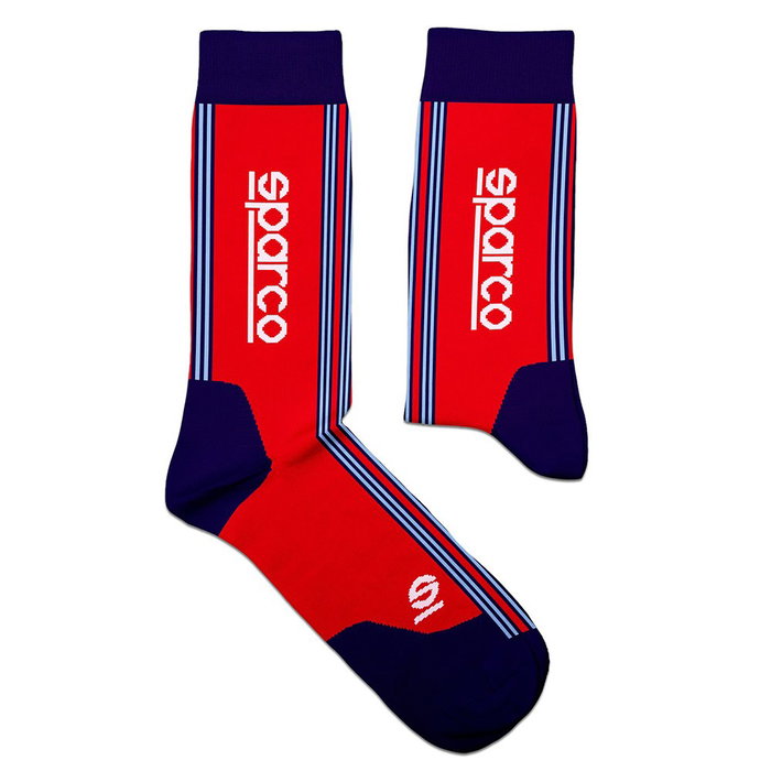Sparco S099145MRRSBMN2 Calcetines Diseño Martini Racing Talla 41-46 Rojo-Azul Marino Sparco S099145MRRSBMN2 Calcetines Diseño Martini Racing Talla 41-46 Rojo-Azul Marino
