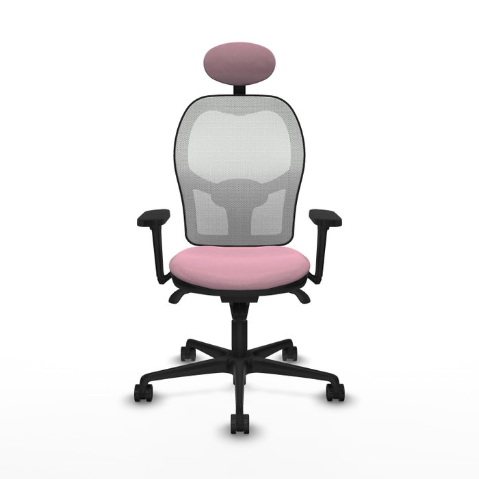 PIQUERAS Y CRESPO Silla de oficina Jorquera Rosa y Blanco PIQUERAS Y CRESPO Silla de oficina Jorquera Rosa y Blanco