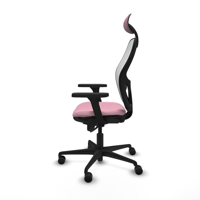 PIQUERAS Y CRESPO Silla de oficina Jorquera Rosa y Blanco PIQUERAS Y CRESPO Silla de oficina Jorquera Rosa y Blanco