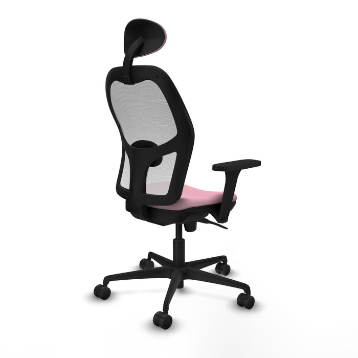 PIQUERAS Y CRESPO Silla de oficina Jorquera Rosa y Blanco PIQUERAS Y CRESPO Silla de oficina Jorquera Rosa y Blanco
