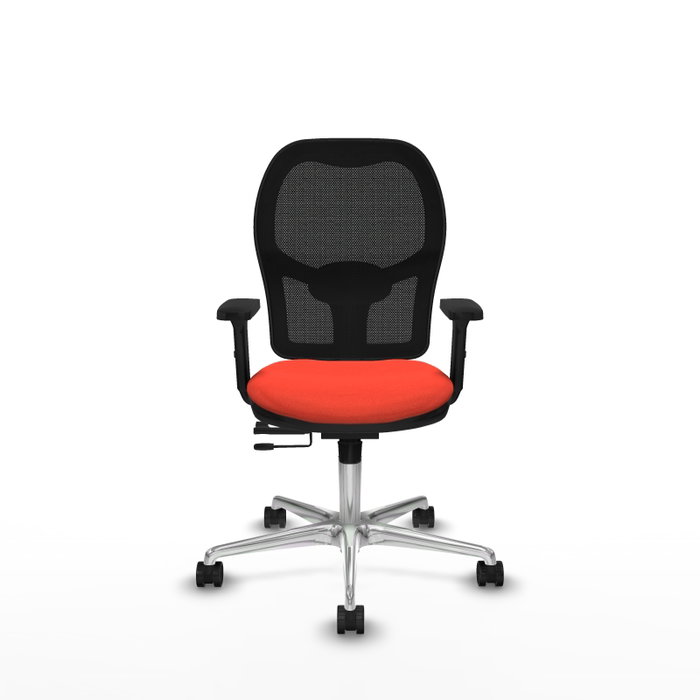 PIQUERAS Y CRESPO Silla de oficina Jorquera Naranja oscuro y Negro