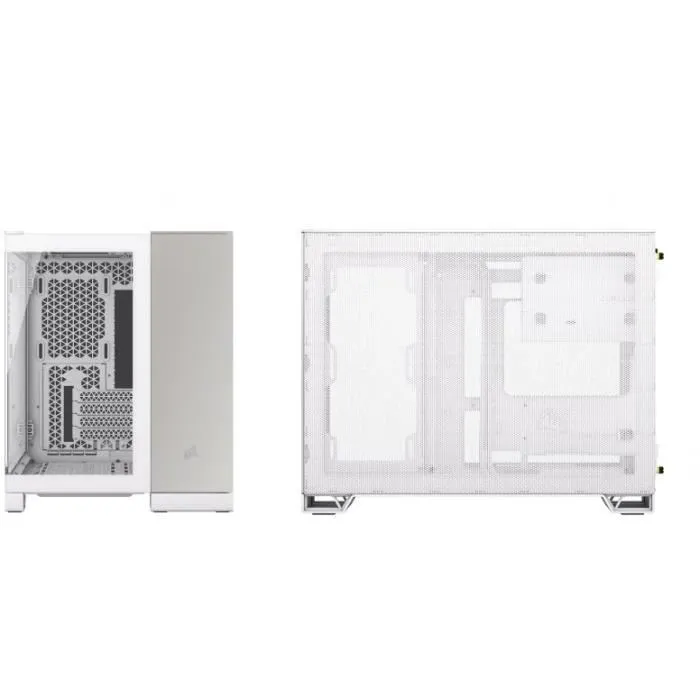 Corsair 2500X Caja MicroATX Blanco/Gris Satinado