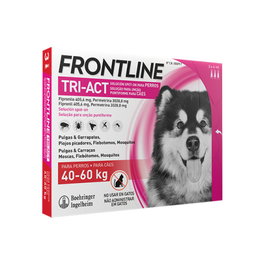 Frontline Tri-Act XL 3 Pipetas (40-60kg) de antiparasitario externo