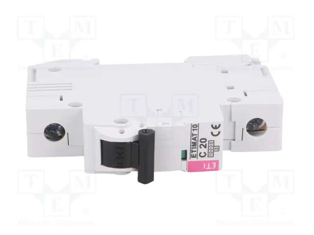 ETI POLAM ETIMAT 10 Interruptor magnetotérmico 20A 1P 10kA