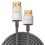 Lindy Cable HDMI High Speed Cromo Slim Ethernet 3m Gris 41675