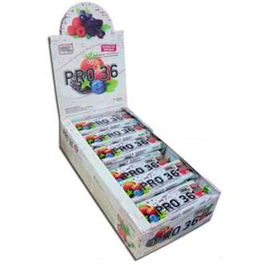 BEST PROTEIN Pro 36 Barrita Proteica 36% Frutos del Bosque 24 Unidades x 35 Gr
