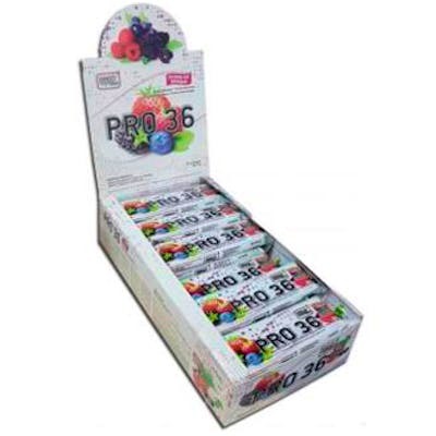 BEST PROTEIN Pro 36 Barrita Proteica 36% Frutos del Bosque 24 Unidades x 35 Gr BEST PROTEIN Pro 36 Barrita Proteica 36% Frutos del Bosque 24 Unidades x 35 Gr