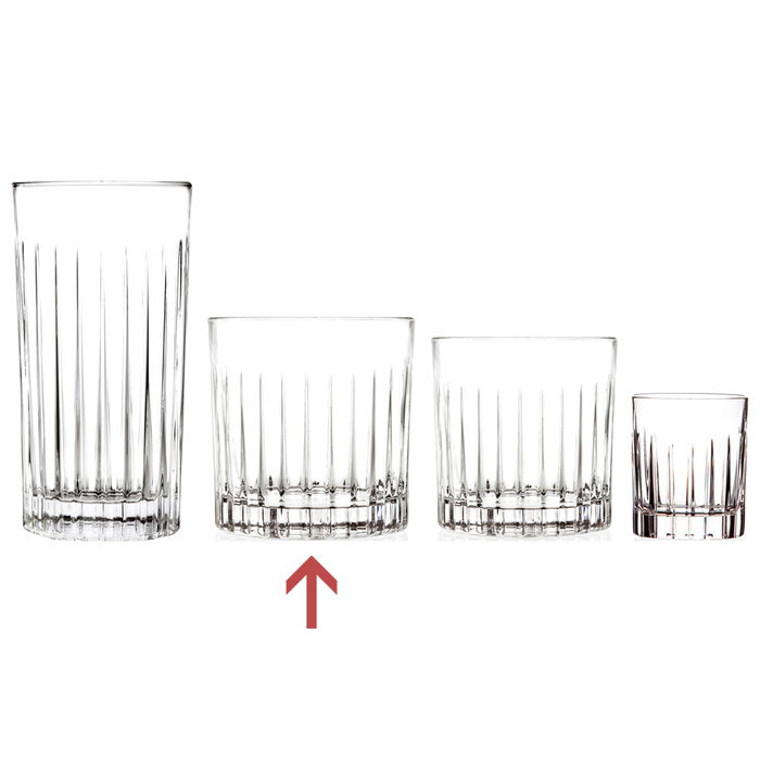 Rcr Cristalleria IT Vaso 360 Ml Timeless LUXION eco-crystal glass (6 Unidades) Altura 92 Diámetro 86