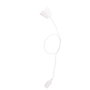 GSC Evolution Lámpara colgante silicona E27 1M Blanco