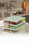 Hermia YBLLA9LU Set de Cajas de Almacenaje de Plástico, Menta, 9 Piezas