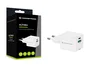 Conceptronic ALTHEA15W Cargador GaN USB-C 20W con 1 puerto USB-C + 1 USB-A, carga rápida Power Delivery y Quick Charge 3.0, protecciones sobretemperatura y cortocircuito, blanco