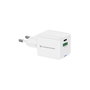 Conceptronic cargador 2port 20w,1xusb-c,1xusb-a 1.5m ws