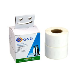 G&G Rollos de etiquetas de 28,0 x 89,0 mm para reemplazar 99010
