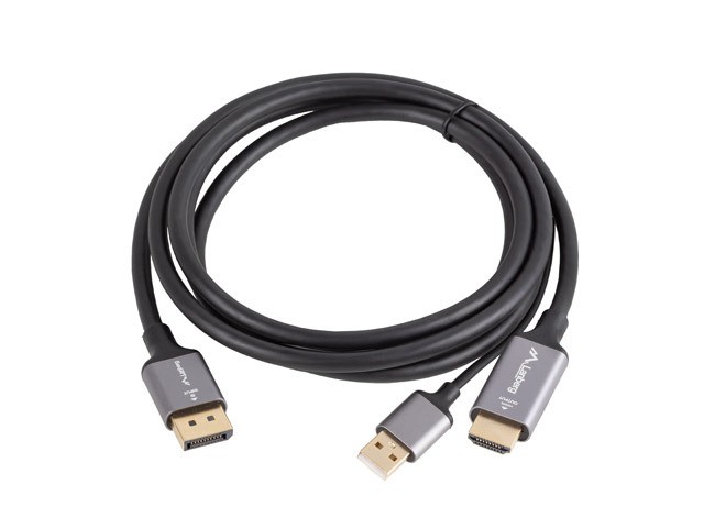 Lanberg Cable DisplayPort a HDMI 4K 1,8m