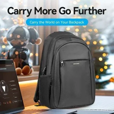 Vention KRMB0 Mochila para Portátil hasta 15.6", 20L, Negra Vention KRMB0 Mochila para Portátil hasta 15.6", 20L, Negra