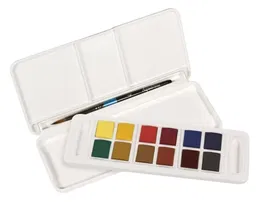 Daler rowney Acuarela Aquafine travel set caja de 12 colores surtidos