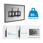 MANHATTAN Soporte de pared exterior antirrobo para TV 37-86 pulgadas