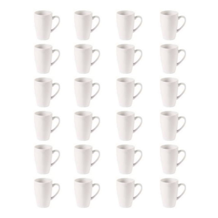 Steelite Taza Mug Quench de Porcelana, Capacidad 22.5 cl (Set de 24)