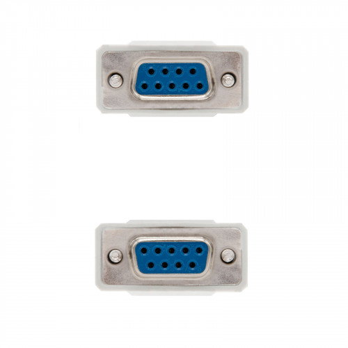 Nanocable Cable Serie Null Modem DB9 Hembra a DB9 Hembra 1,8 m Beige Nanocable Cable Serie Null Modem DB9 Hembra a DB9 Hembra 1,8 m Beige