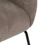 Sillón Taupe Tejido-Metal 77 X 72 X 68 cm