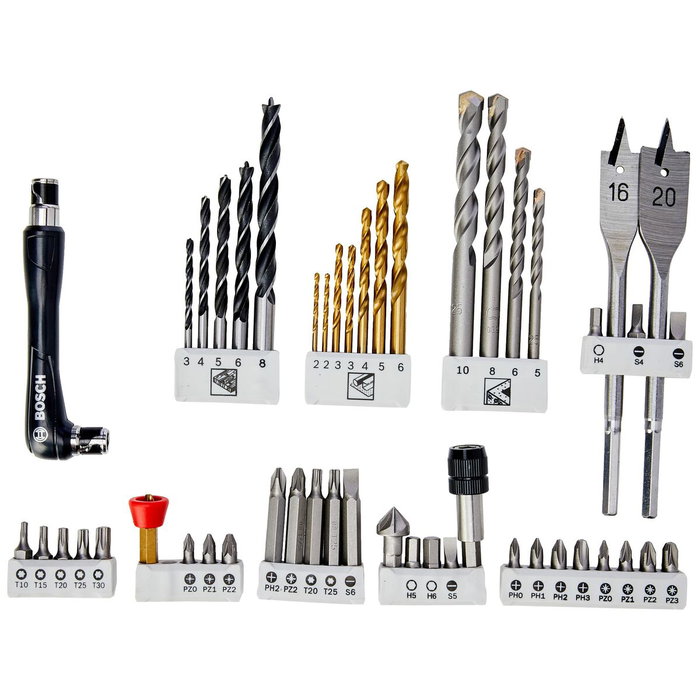 Bosch Juego de destornilladores premium de 49 piezas