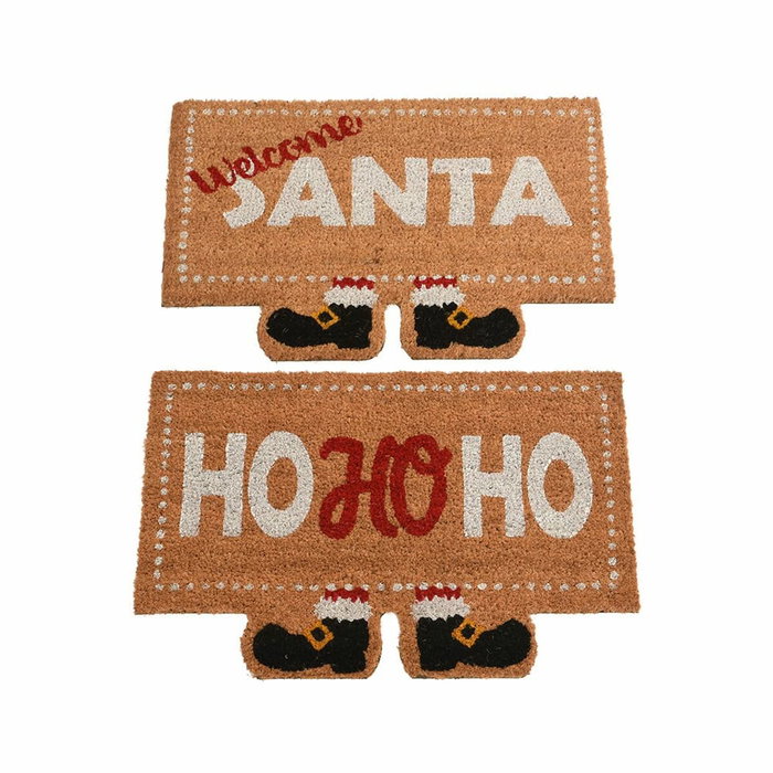Basics Felpudo de fibra de coco Santa Claus modelos variados 60 x 40 cm Basics Felpudo de fibra de coco Santa Claus modelos variados 60 x 40 cm