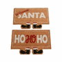 Basics Felpudo de fibra de coco Santa Claus modelos variados 60 x 40 cm