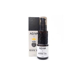 Agiva Aceite para Barba y Bigote 100ml - Fortalece, Suaviza y Añade Brillo al Vello Facial