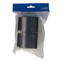 Solera Base doble 2P+T T/TL estanca IP44, 16A 250V, superficie en polipropileno gris/negro, 65x80x55 mm