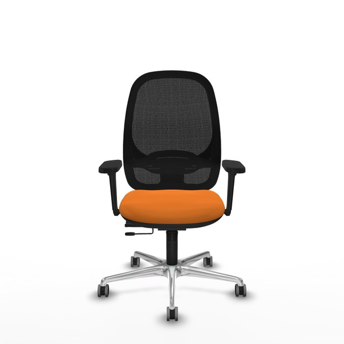PIQUERAS Y CRESPO Silla de oficina Cilanco Naranja y Negro PIQUERAS Y CRESPO Silla de oficina Cilanco Naranja y Negro