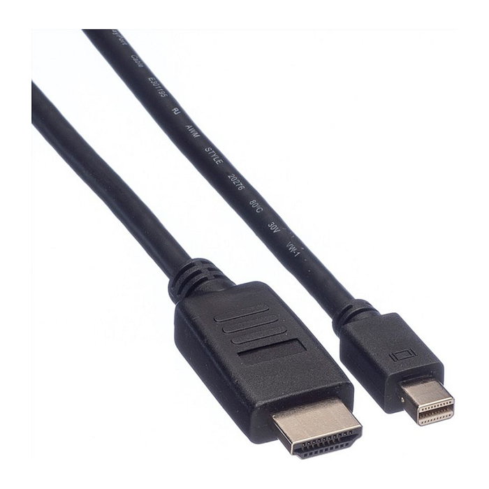 VALUE Cable Adaptador de Video Mini DisplayPort a Mini DisplayPort 2 m VALUE Cable Adaptador de Video Mini DisplayPort a Mini DisplayPort 2 m