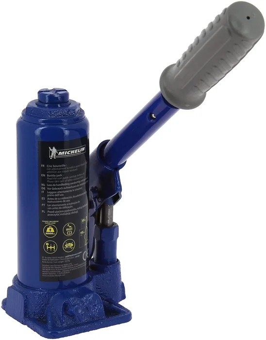 Michelin Gato Hidráulico Botella 3T - Capacidad 3 Toneladas, Altura de Elevación 195 mm a 385 mm Michelin Gato Hidráulico Botella 3T - Capacidad 3 Toneladas, Altura de Elevación 195 mm a 385 mm