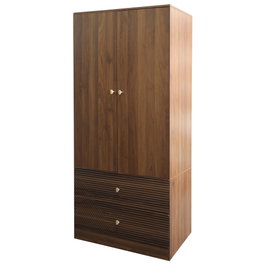Home Deco Factory Armario Tiffany 80x52 cm Altura 180 cm Colección Cocooning