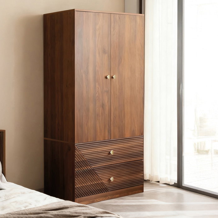 Home Deco Factory Armario Tiffany 80x52 cm Altura 180 cm Colección Cocooning Home Deco Factory Armario Tiffany 80x52 cm Altura 180 cm Colección Cocooning