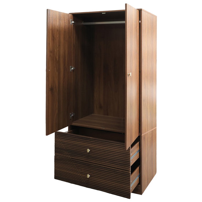 Home Deco Factory Armario Tiffany 80x52 cm Altura 180 cm Colección Cocooning Home Deco Factory Armario Tiffany 80x52 cm Altura 180 cm Colección Cocooning