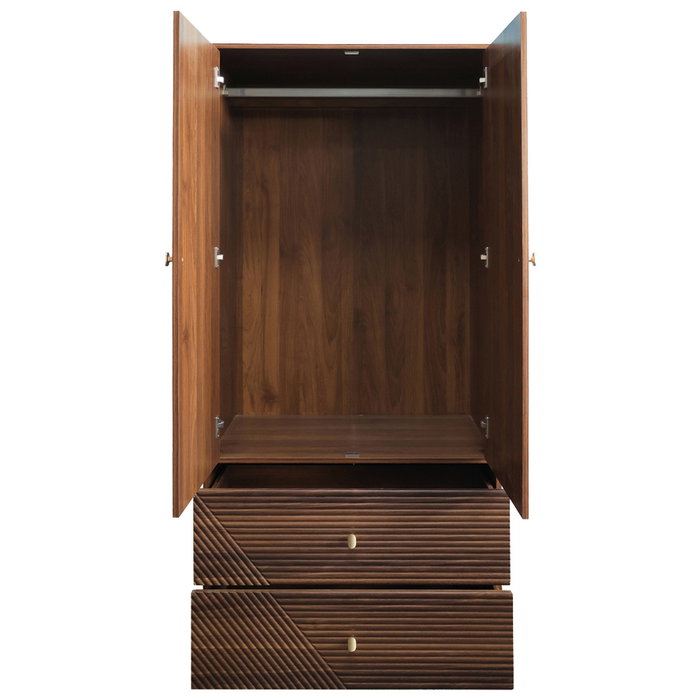 Home Deco Factory Armario Tiffany 80x52 cm Altura 180 cm Colección Cocooning Home Deco Factory Armario Tiffany 80x52 cm Altura 180 cm Colección Cocooning