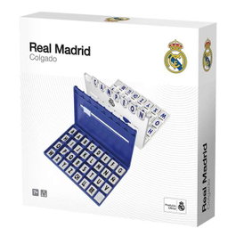 Falomir - Juego del Colgado Real Madrid (ES) - Descubre la Palabra Secreta - Juego de Mesa para 2 Jugadores (6-7 años)