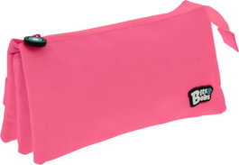 GRAFOPLAS DISEÑO Portatodo Triple Plano Bits & Bobs Rosa 24,5x12x14 cm