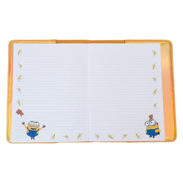 Loungefly Cuaderno Bob Minions Gru Mi Villano Favorito Diario Piel Vegana 16,25x21,87cm